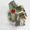 AESSEAL VF-CKD双端面静环补偿型集装式机械密封 轴径1.75" 石墨/碳化钨/石墨/碳化钨/氟橡胶/氟橡胶